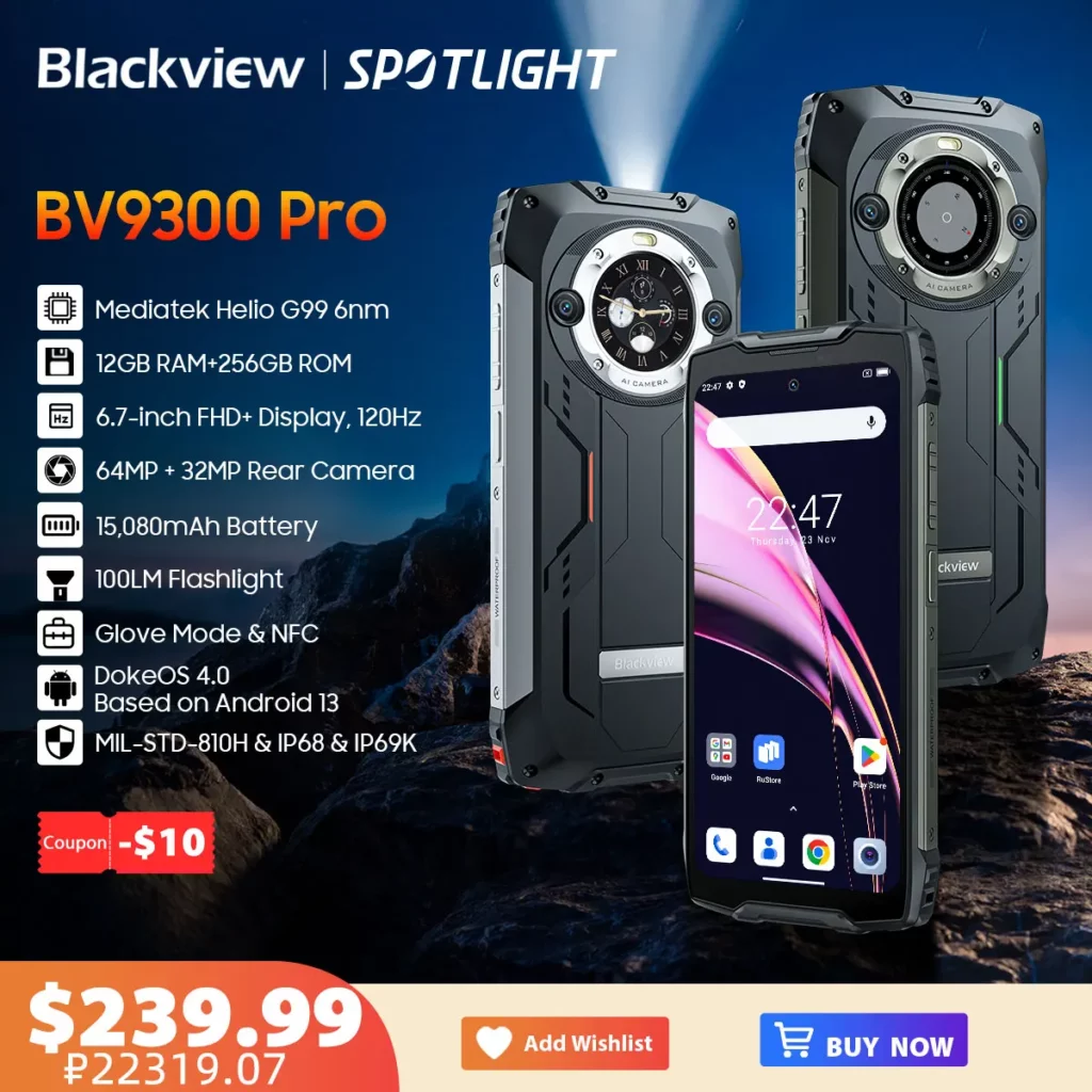 Blackview BV9300 PRO 견고한 스마트폰 내돈내산