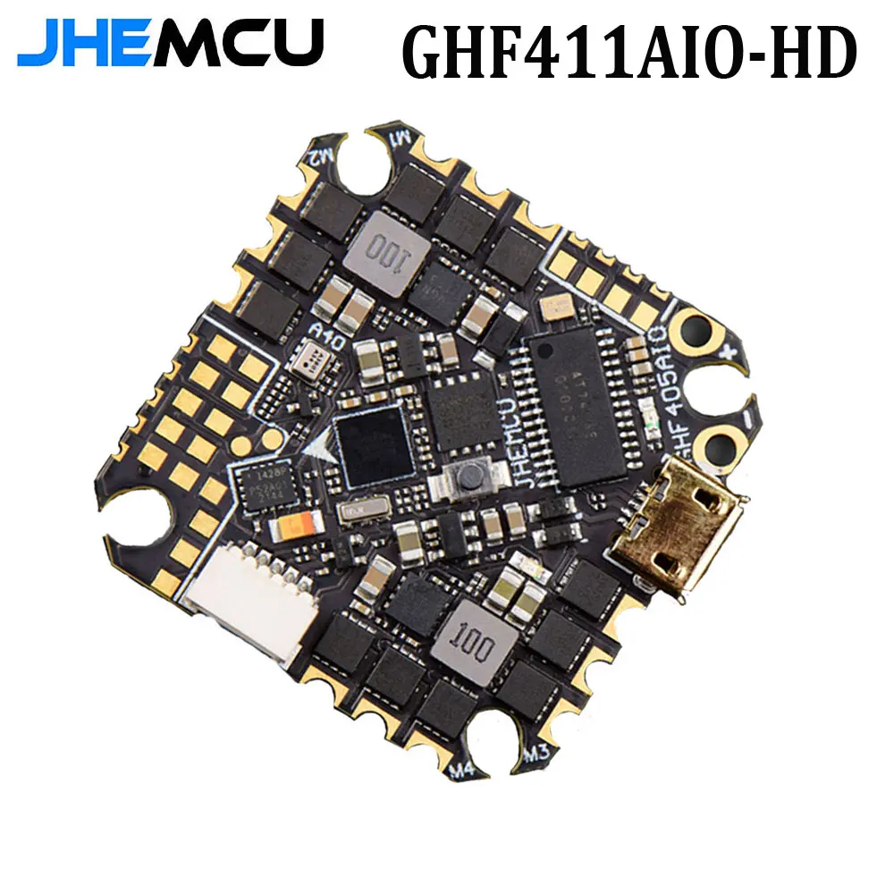 JHEMCU GHF405AIO-HD AIO 비행 컨트롤러 F405 F4 내장 OSD Blheli-S ESC 2-6S Lipo 추천상품