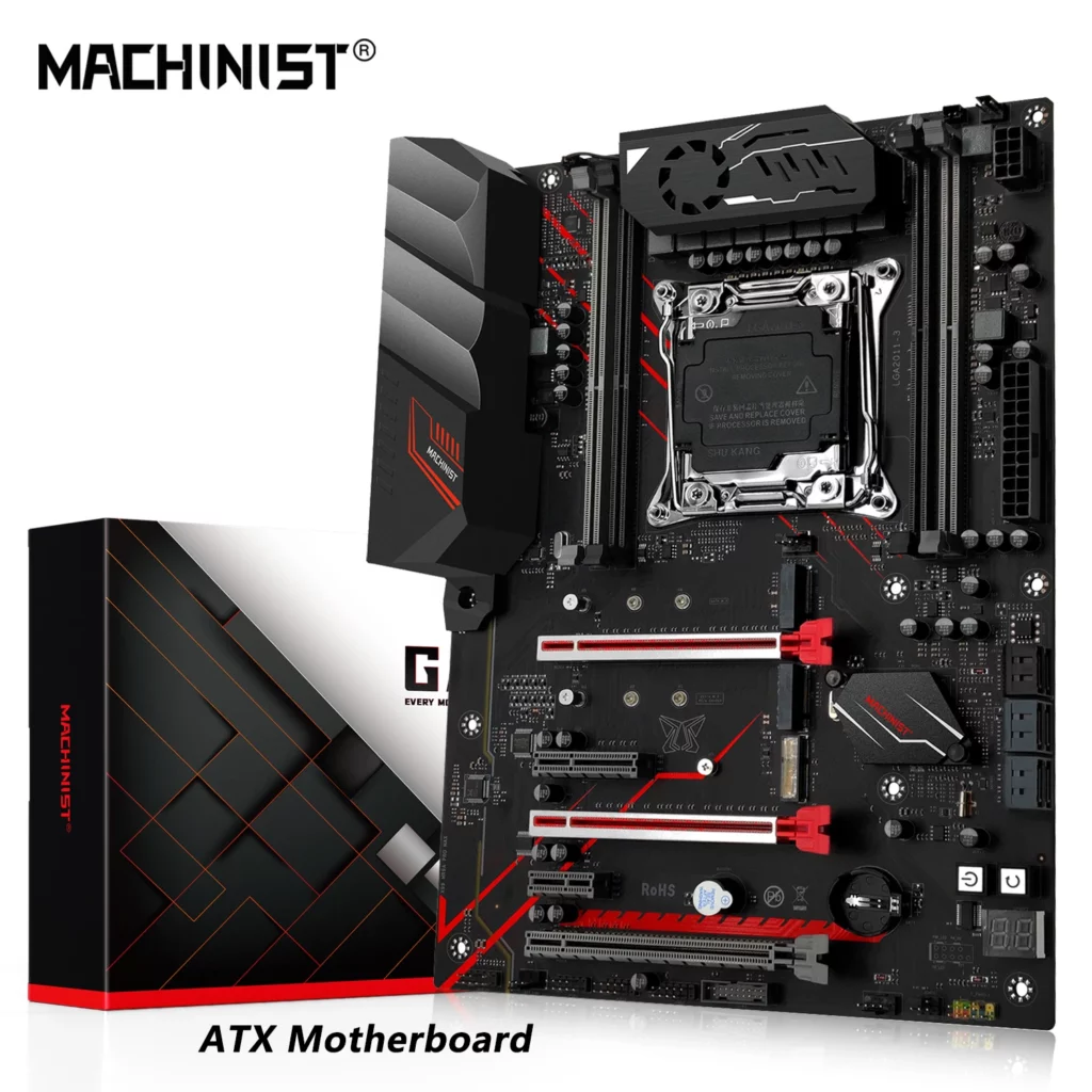 MACHINIST X99 MR9A PRO MAX 마더보드 지지대 LGA 2011-3 인텔 제온 E5 V3 및 V4 CPU 프로세서 Best